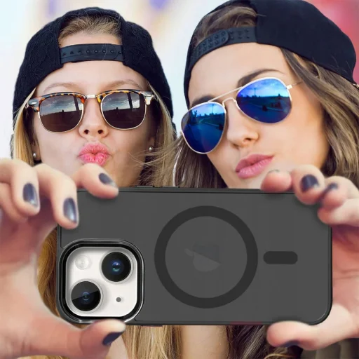 iPhone 15 Matt MagSafe tok fekete - 7