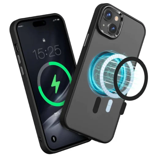 iPhone 15 Matt MagSafe tok fekete - 1