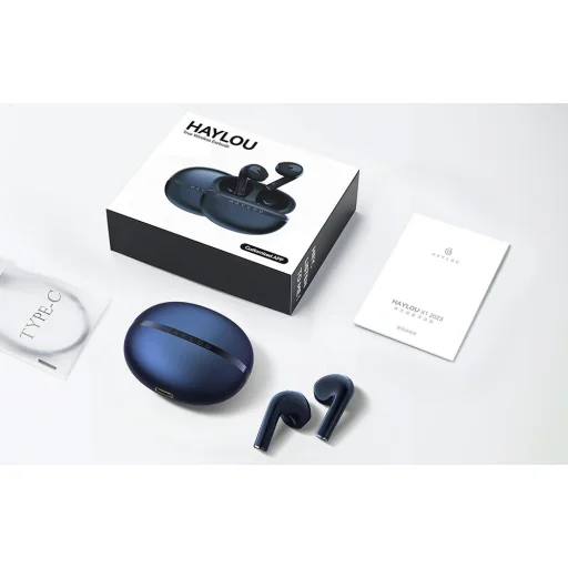 Haylou X1 2023 bluetooth vezeték nélküli fülhallgató TWS (kék) - 5