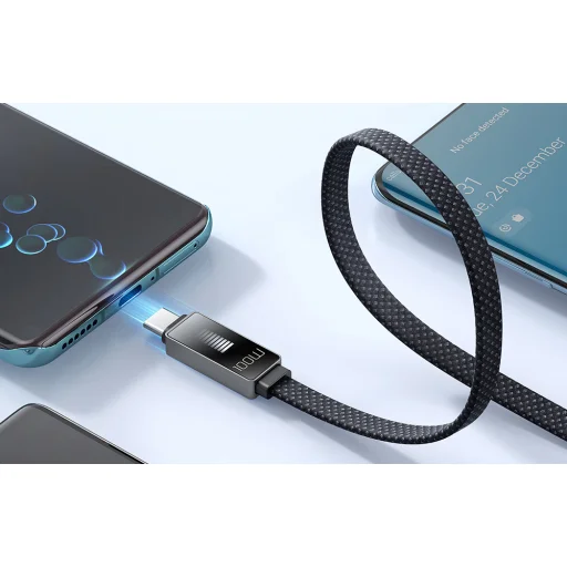 Mcdodo CA-4470 USB-C - USB-C kábel kijelzővel 100W 1.2m (fekete) - 6