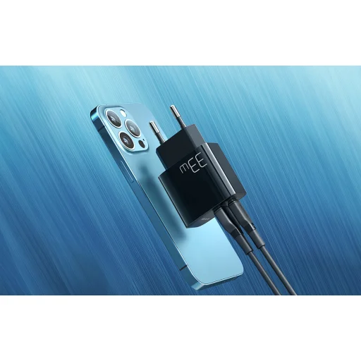 Mcdodo CH-0921 USB-A + USB-C hálózati töltő adapter GaN 33W (fekete) - 5