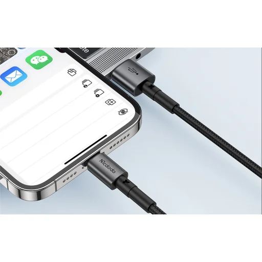 Mcdodo CA-3580 USB-A - Lightning kábel 1.2m (fekete) - 7