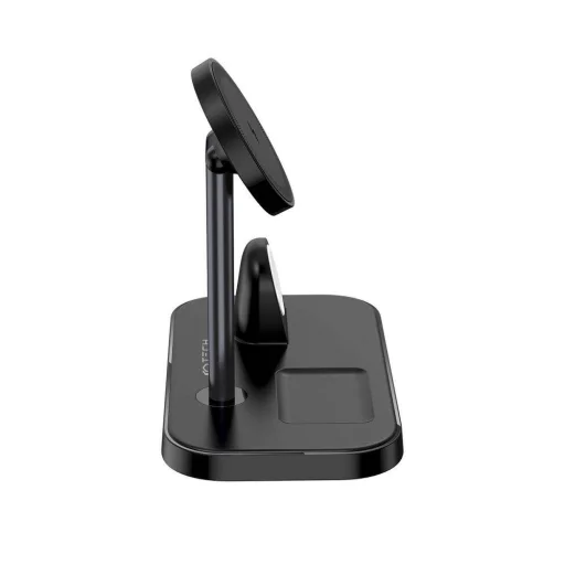 Tech-Protect QI15W A22 3 az 1-ben MagSafe-kompatibilis vezeték nélküli töltő fekete - 2