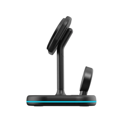 Tech-Protect QI15W A27 3 az 1-ben MagSafe-kompatibilis vezeték nélküli töltő fekete - 2