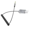 Borofone BC44 audio bluetooth adapter USB - Jack 3,5mm szürke thumbnail