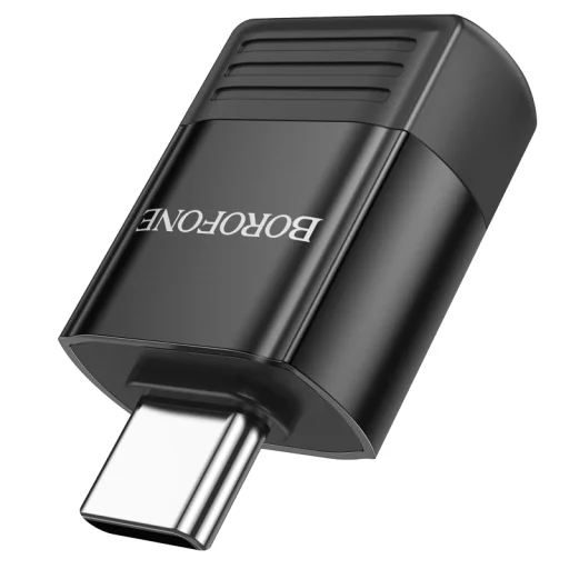 Borofone BV18 Type C - USB adapter OTG fekete - 2