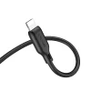 Borofone BL18 jack 3.5 mm - Lightning kábel 1m fekete thumbnail