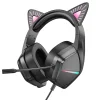 Borofone BO106 Cicafüles Bluetooth gamer fejhallgató Phantom Cat thumbnail
