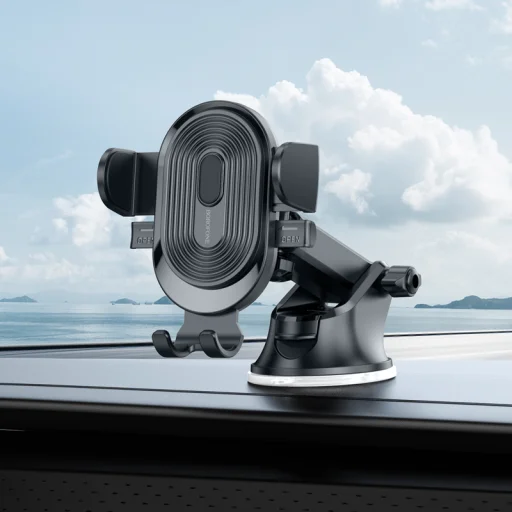 Borofone BH85 Experience autós tartó műszerfalra fekete - 4