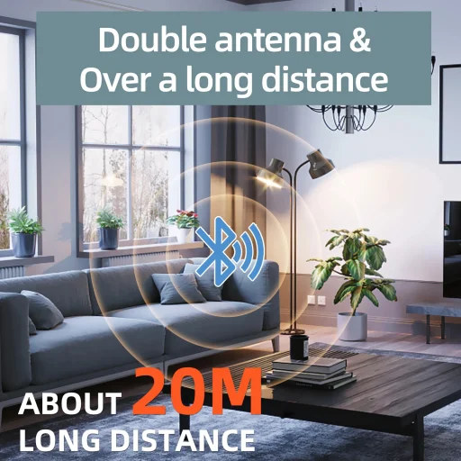 HIGI X500 bluetooth audio adó / vevő AUX 3.5mm, beépített akkumulátorral - 3