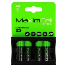 MaximCell LR6 AA alkáli elem 4db