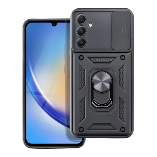 iPhone 15 Slide Armor tok fekete - 11