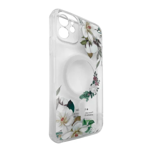 iPhone 11 Tel-Protect Flower tok MagSafe kompatibilis (design 3) - 1