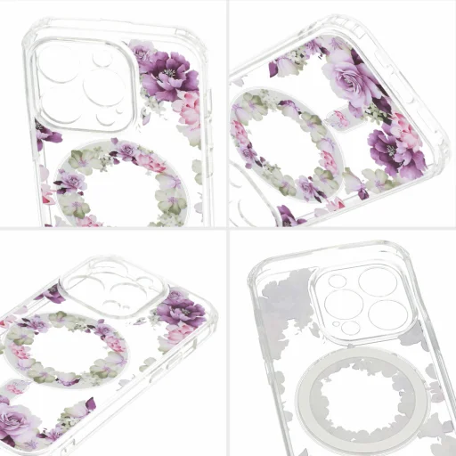 iPhone 11 Tel-Protect Flower tok MagSafe kompatibilis (design 6) - 2