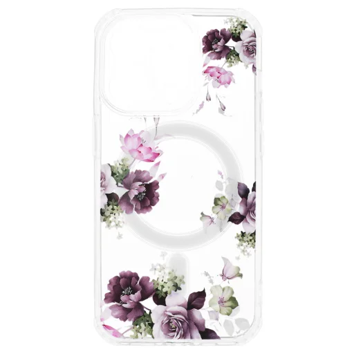 iPhone 15 Tel-Protect Flower tok MagSafe kompatibilis (design 7) - 7