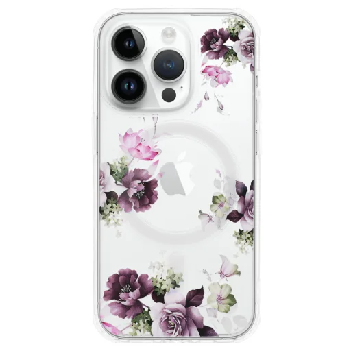 iPhone 15 Tel-Protect Flower tok MagSafe kompatibilis (design 7) - 1