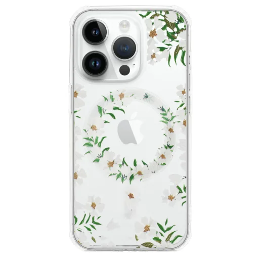 iPhone 15 Tel-Protect Flower tok MagSafe kompatibilis (design 5) - 3