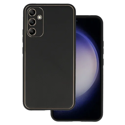 Samsung Galaxy S23 FE Tel Protect Luxury szilikon tok fekete - 1