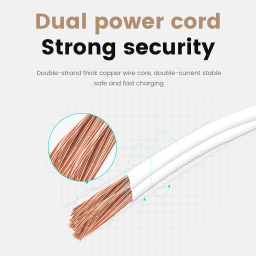 Autós töltő B08 2xUSB 3,1A 120W kijelzővel arany - 4