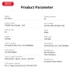 XO CE12 hálózati töltő adapter PD QC 3.0 20W USB + Type C + USB - micro USB kábel fehér thumbnail