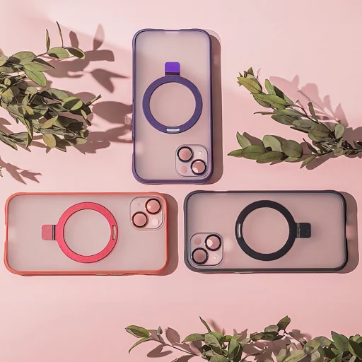 iPhone 15 Pro Max Mag Ring tok fekete - 11