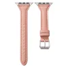 Apple Watch 4/5/6/7/8/9/SE/Ultra (42/44/45/49mm) TRPH bőr óraszíj rózsaszín thumbnail