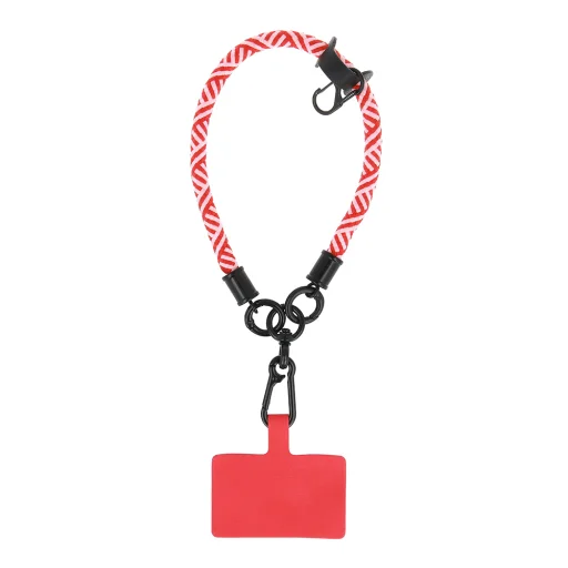 Univerzális csuklópánt piros mobiltelefon tokhoz - 1