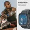 Apple Watch 4/5/6/7/8/9/SE (44/45mm) Spigen Rugged Armor Pro szíj és tok sötét szürke thumbnail