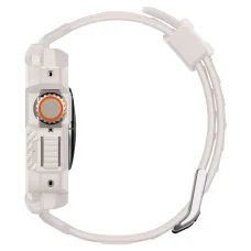 Apple Ultra 1/2 (49mm) Spigen Rugged Armor Pro szíj és tok homokszínű