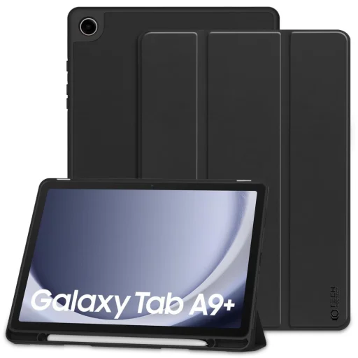 Samsung Galaxy Tab A9 Plus 11.0 X210/X215/X216 Tech-Protect SC Pen tok fekete - 4