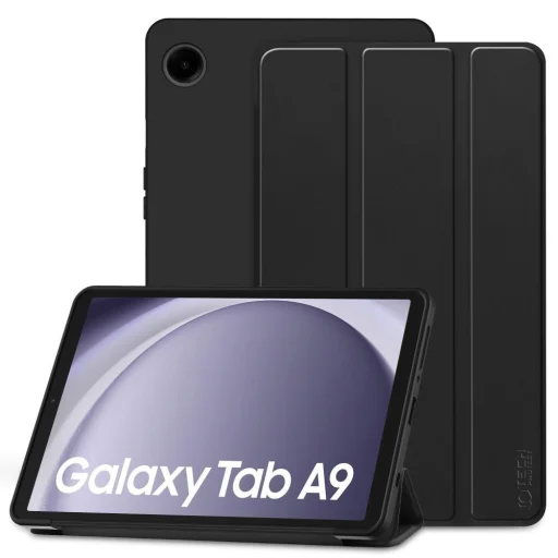 Samsung Galaxy TAB A9 8.7 X110/X115 Tech-protect Smartcase Tok fekete - 4