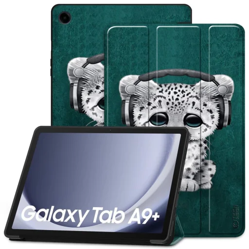 Samsung Galaxy TAB A9 Plus 11.0 X210 / X215 / X2165 Tech-protect Smartcase Tok cicás - 1