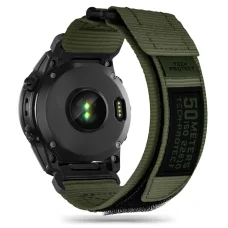 Garmin Fenix 5 / 6 / 6 PRO / 7 Tech-Protect Scout Pro óraszíj military zöld