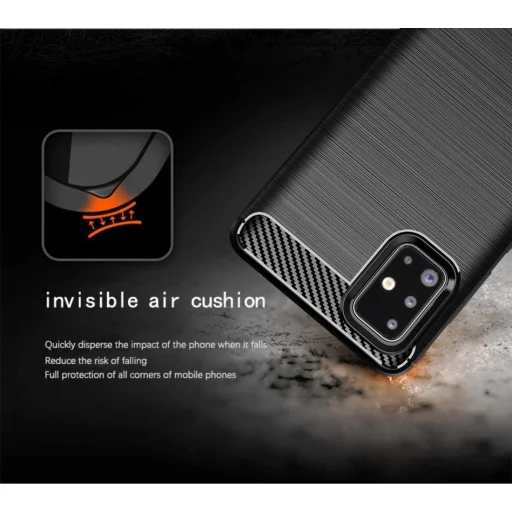 Huawei P Smart 2019 Nexeri Carbon Armored tok fekete - 4