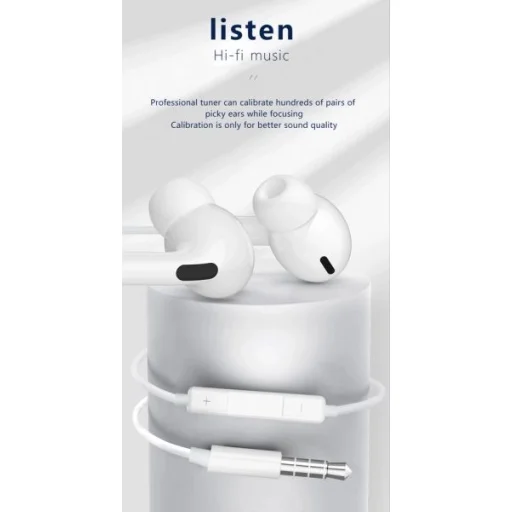 Jellico EP3A 3.5mm jack vezetékes fülhallgató mikrofonnal - 3