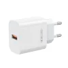 Jellico AK165 hálózati töltő adapter 22,5 W QC3.0 USB + USB - Lightning kábel fehér thumbnail