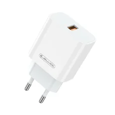 Jellico AK165 hálózati töltő adapter 22,5 W QC3.0 USB fehér