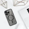 iPhone 15 Pro Max Glitter MagSafe tok fekete áttetsző - 2