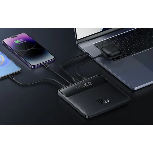 Baseus Blade Powerbank 20000mAh, 100W, 2x USB-A, 2x USB-C - 9