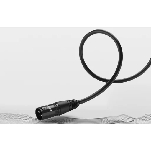 UGREEN 20710B XLR csatlakozós kábel (anya-apa) XLR, 2m (fekete) - 2