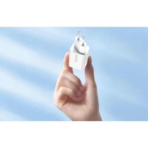 Foneng hálózati töltő adapter 2x USB-C GaN 35W QC4.0+, PD3.0 - 4