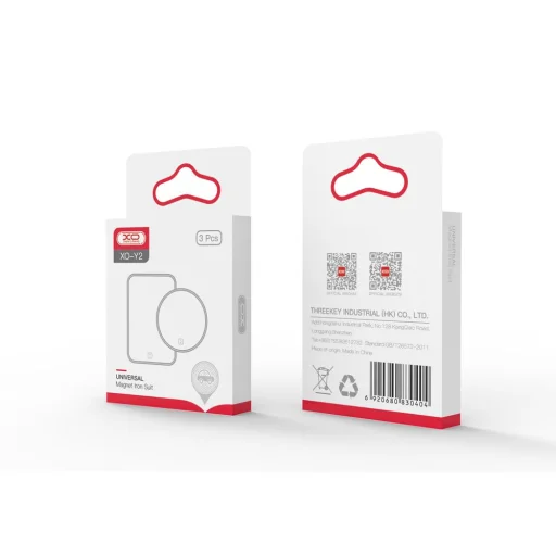 XO Y2 mágneses tartó matricakészlet ezüst lemezek 3db - 2