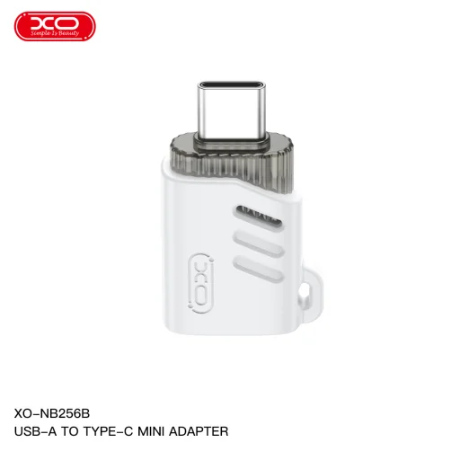 XO adapter NB256B OTG USB - USB-C fehér - 5