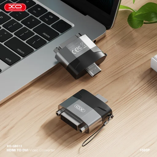 XO adapter GB013 HDMI - DVI szürke - 4