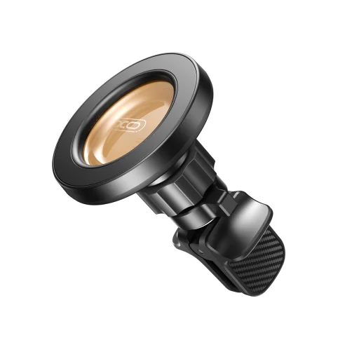 XO 129 autós tartó szellőzőrácshoz mágneses fekete-átlátszó - 1