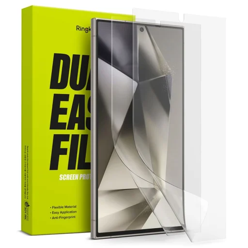 Samsung Galaxy S24 Ultra Ringke Dual Easy 2x kijelzővédő PET fólia - 1