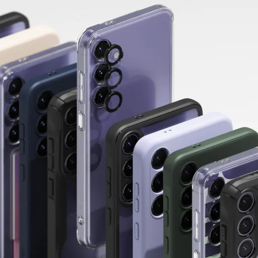 Samsung Galaxy S24 Plus Ringke kameralencsevédő üvegfólia fekete - 6