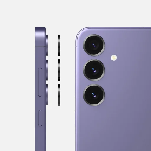 Samsung Galaxy S24 Plus Ringke kameralencsevédő üvegfólia fekete - 8