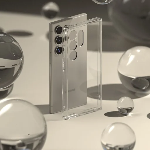 Samsung Galaxy S24 Ultra Ringke Fusion PC tok TPU kerettel átlátszó - 9