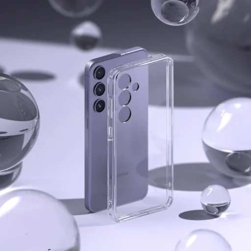 Samsung Galaxy S24 Plus Ringke Fusion PC tok TPU kerettel átlátszó - 2